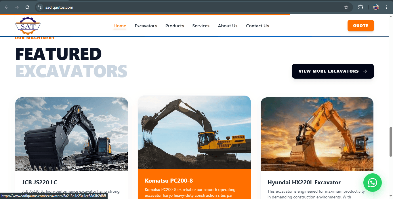 Sadiq Auto Traders – Heavy Machinery & Spare Parts Platform gallery image 4