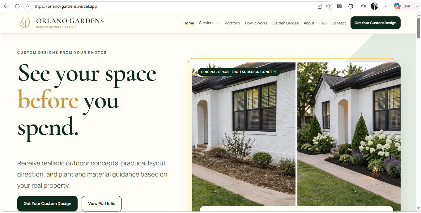 Orlano Gardens – Remote Outdoor Design gallery image 1