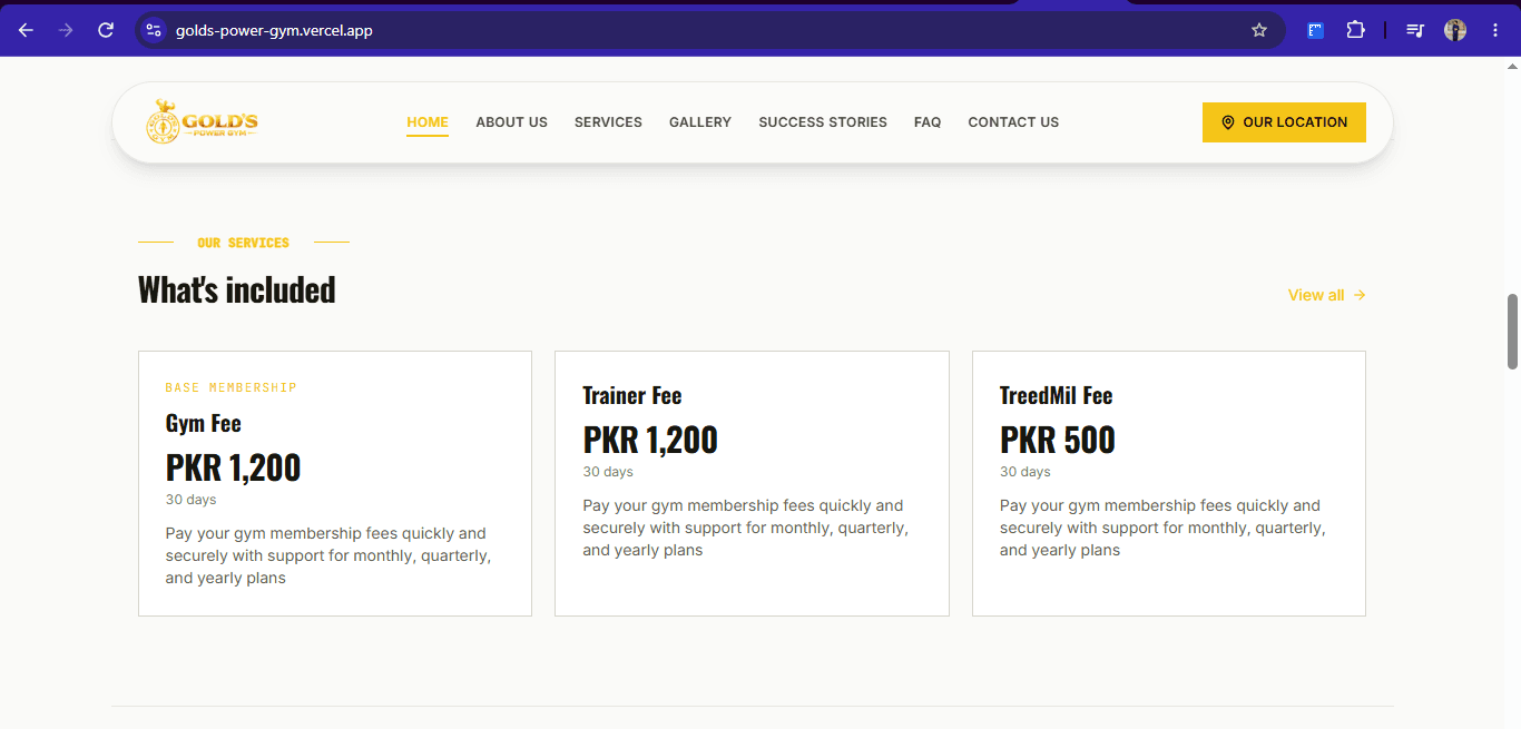 Gold's Power Gym gallery image 4